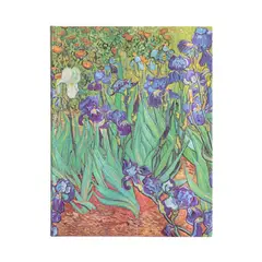 PAPER BLANKS - Libreta Van Gogh, Los Lirios Ultra T.Dura Con Lineas