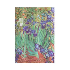 PAPER BLANKS - Libreta Van Gogh, Los Lirios Midi Tapa Dura Con Lineas