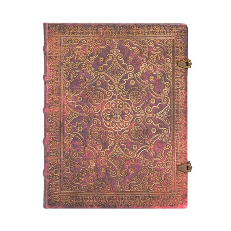 PAPER BLANKS - Libreta Equinoxe, Carmine Ultra Tapa Dura Con Lineas