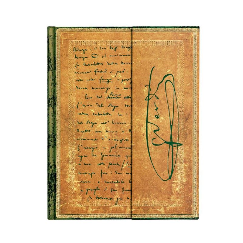 PAPER BLANKS - Libreta Verdi, Carteggio Ultra Tapa Dura Con Lineas