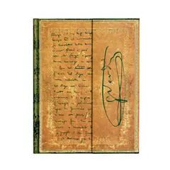PAPER BLANKS - Libreta Verdi, Carteggio Ultra Tapa Dura Con Lineas