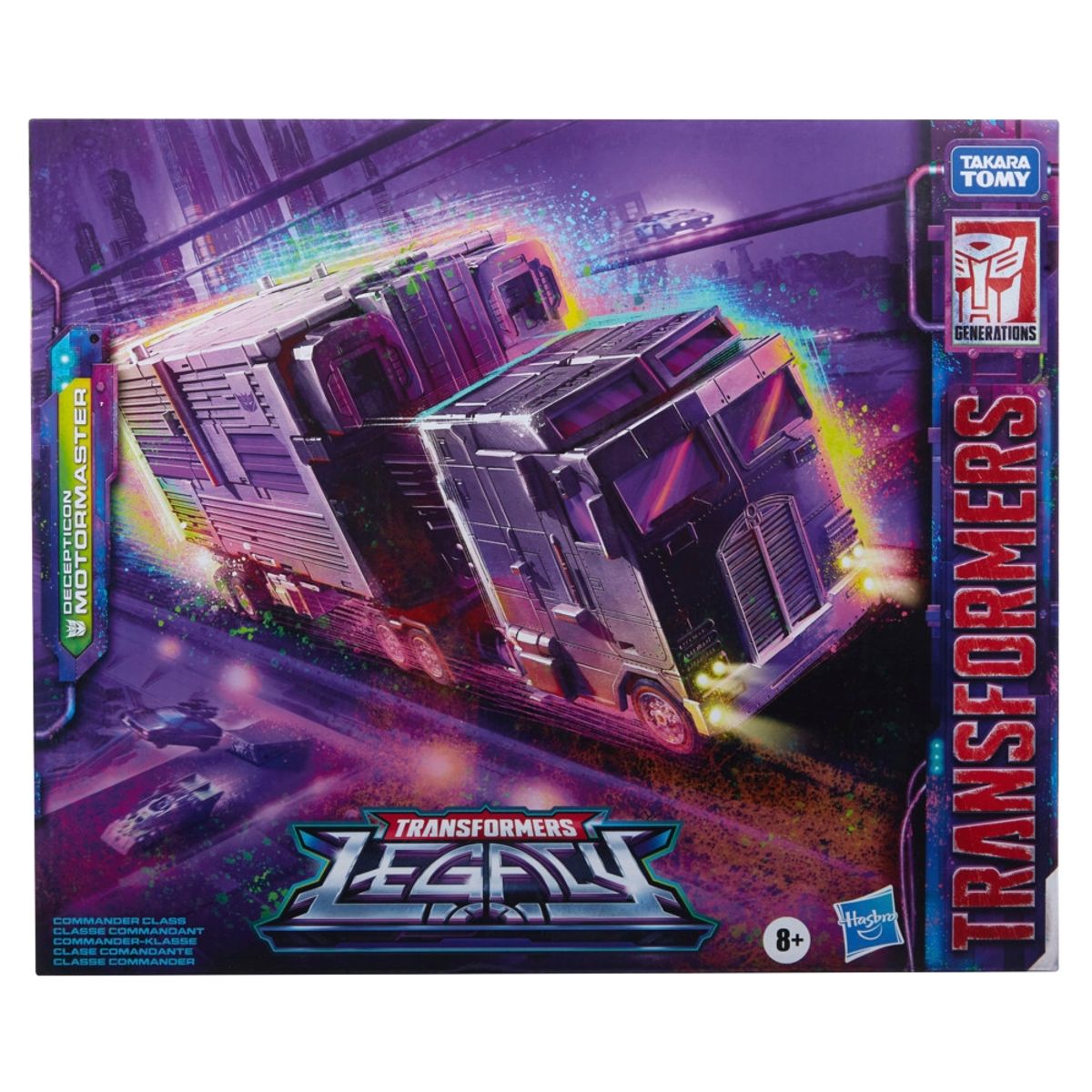 TRANSFORMERS - FIGURA FAN TRANSFORMERS LEGACY DECEPTICON MOTORMASTER