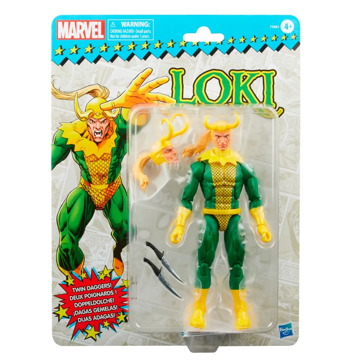 MARVEL - FIGURA FAN MARVEL RETRO LOKI