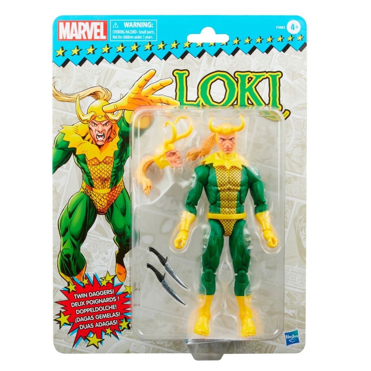 MARVEL - FIGURA FAN MARVEL RETRO LOKI