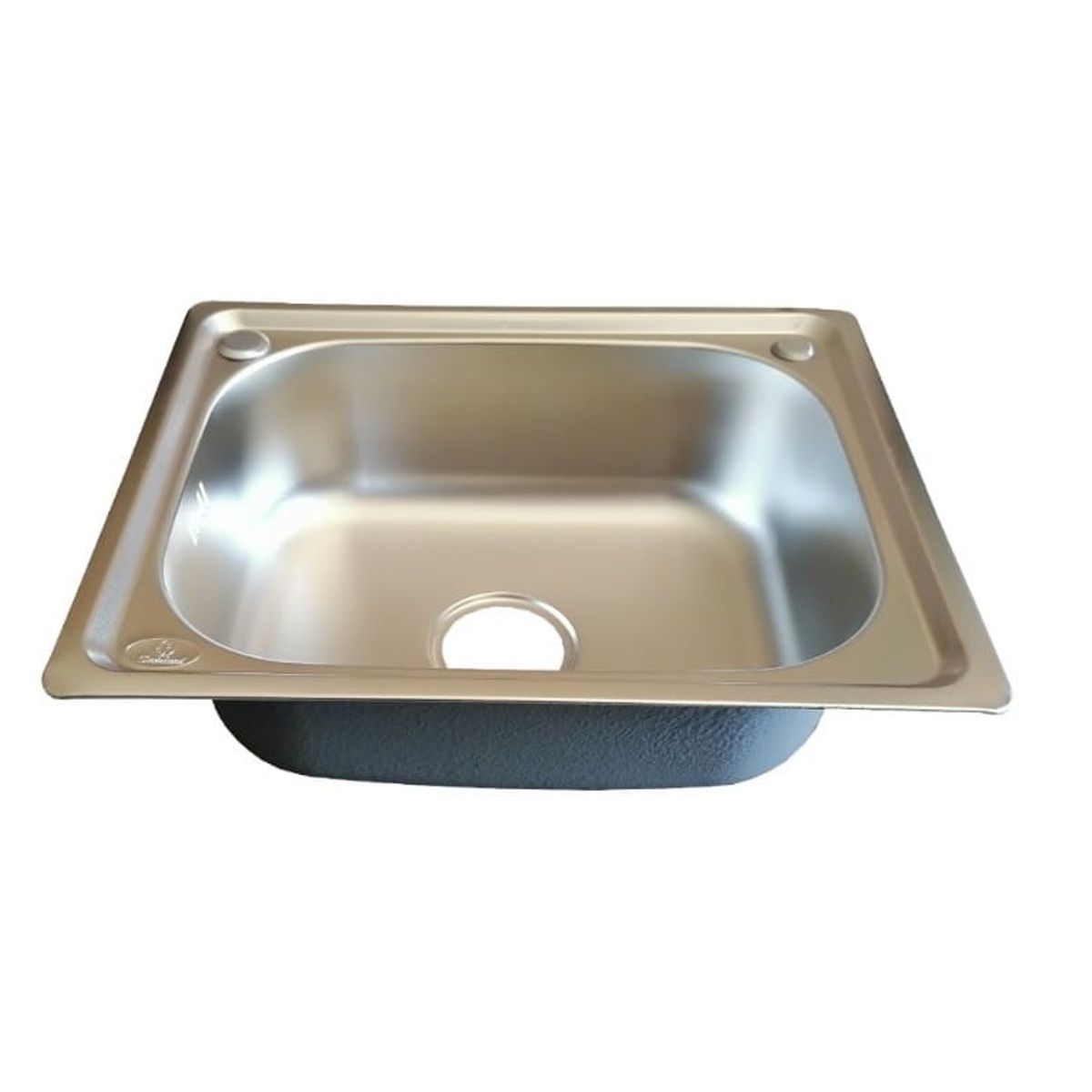 GENERICO - Lavaplatos acero inoxidable 50x40 sobre cubierta