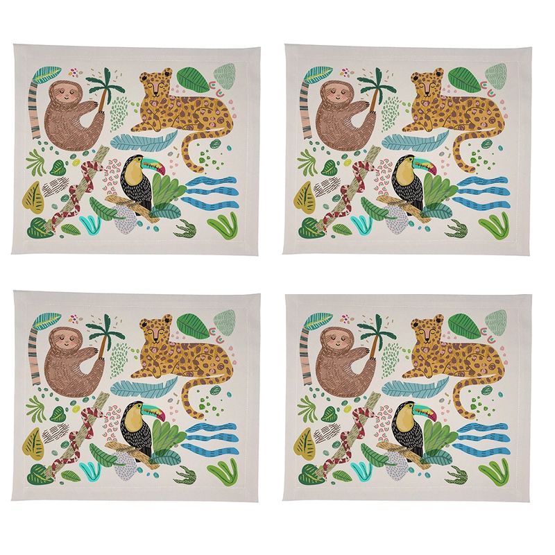 TUYO PRINT - Set Individuales Impermeables Jungla