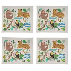 TUYO PRINT - Set Individuales Impermeables Jungla