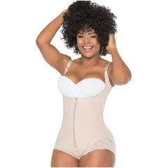 FAJAS SALOME - Faja Colombiana Moldeadora Cachetero Espalda Alta 413
