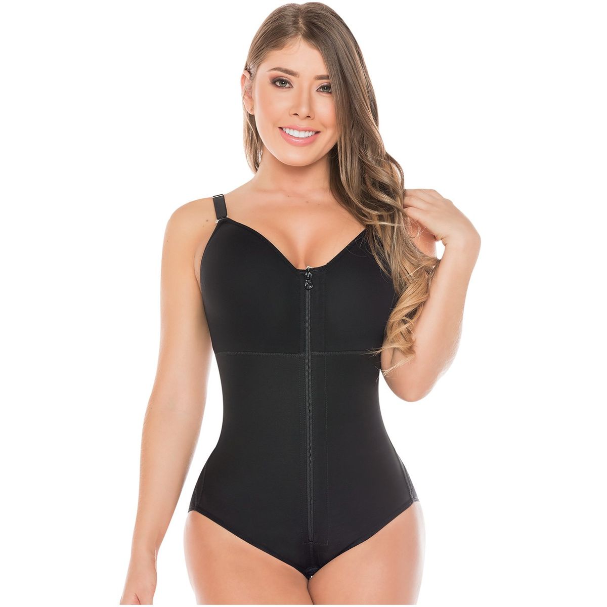 FAJAS SALOME - Faja Colombiana Body Panty Moldeador Con Brasiere 420 Fajas Salome
