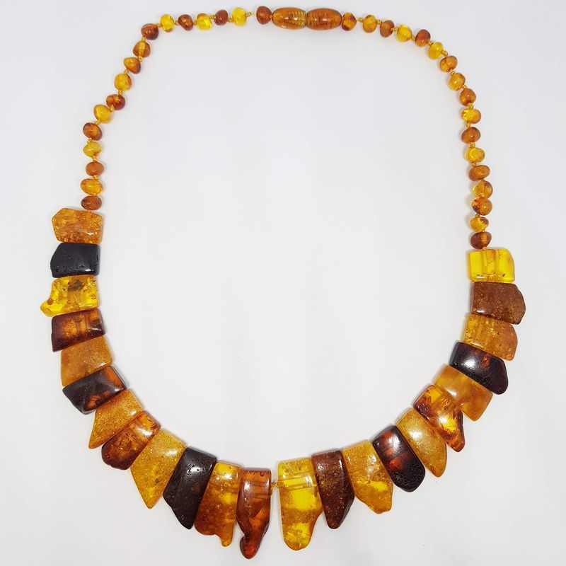 ZUZA COLLECTION - Collar Cleopatra Ámbar - Mediano