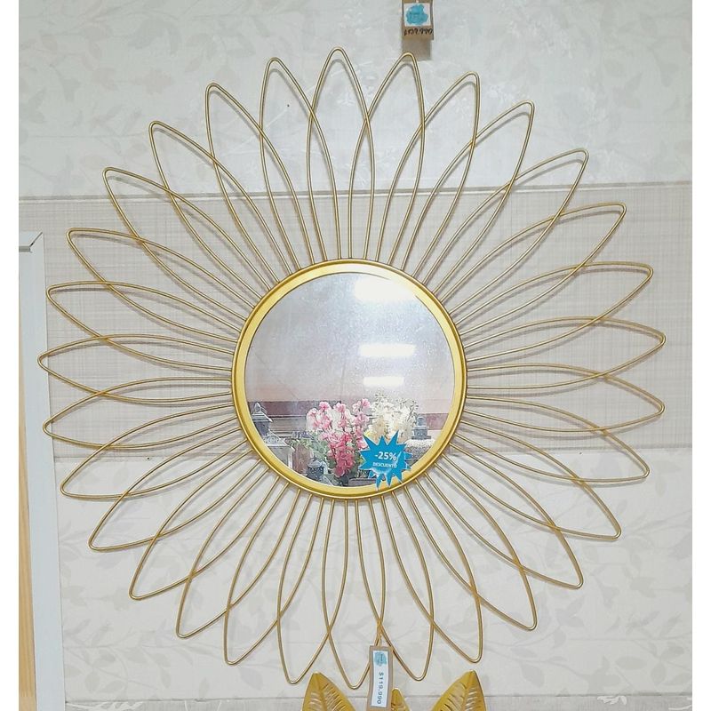 ELAB PROPIA - ESPEJO DECORATIVO SOL DORADOS