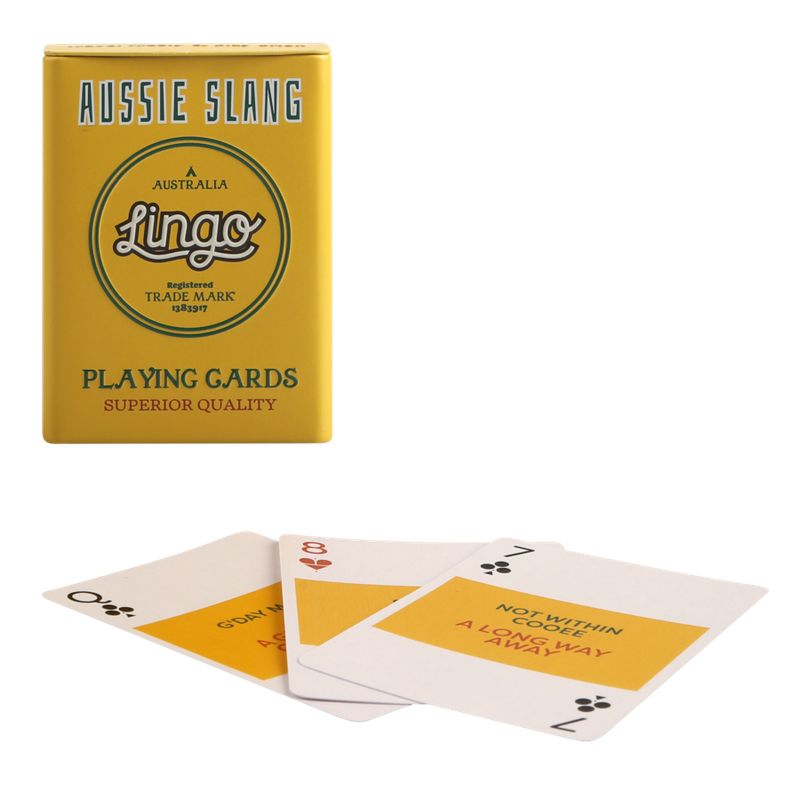 LINGO - Aussie Slang WT Jugando A Las Cartas Lingo