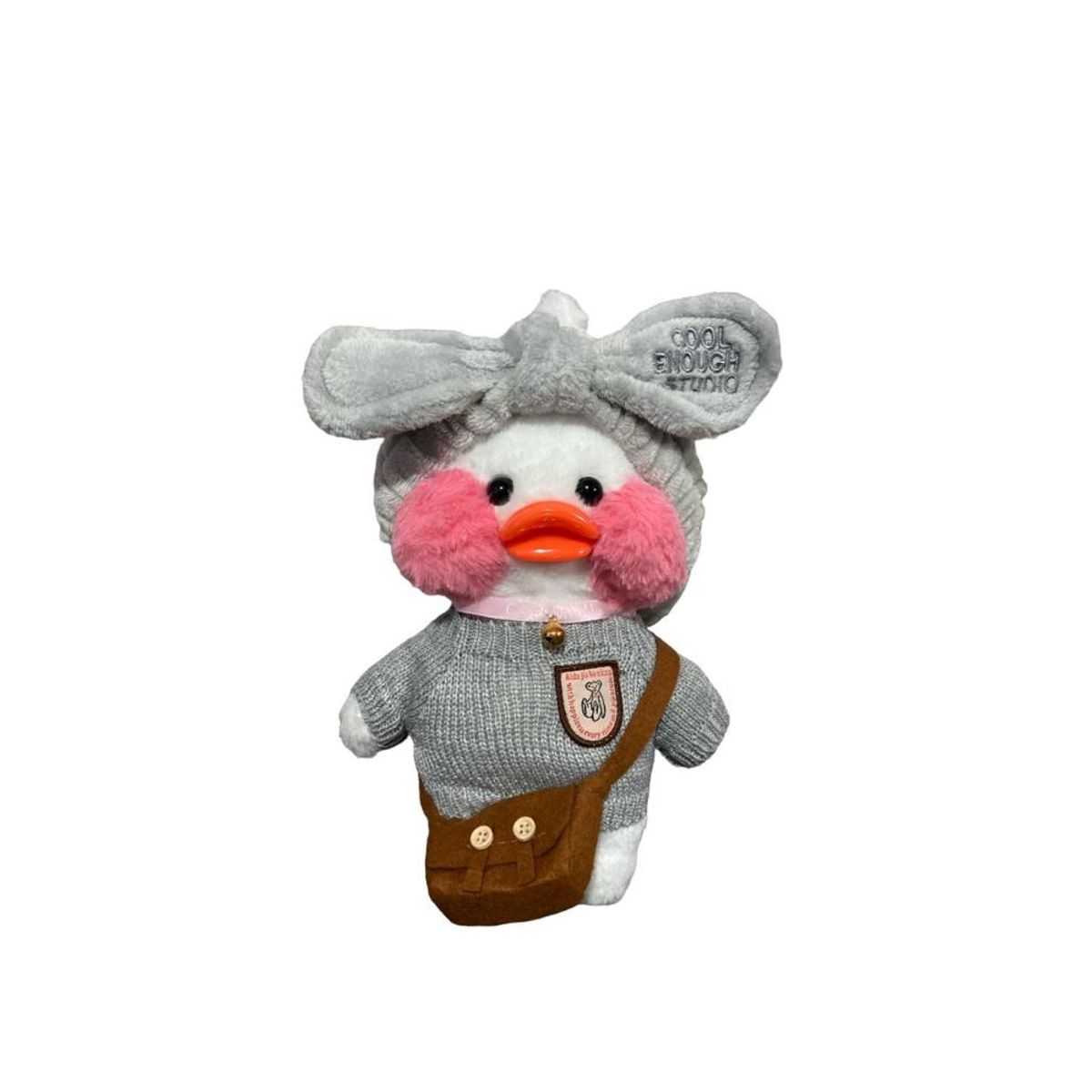 GENERICO - Peluche Patito Mas Ropa de Cambio