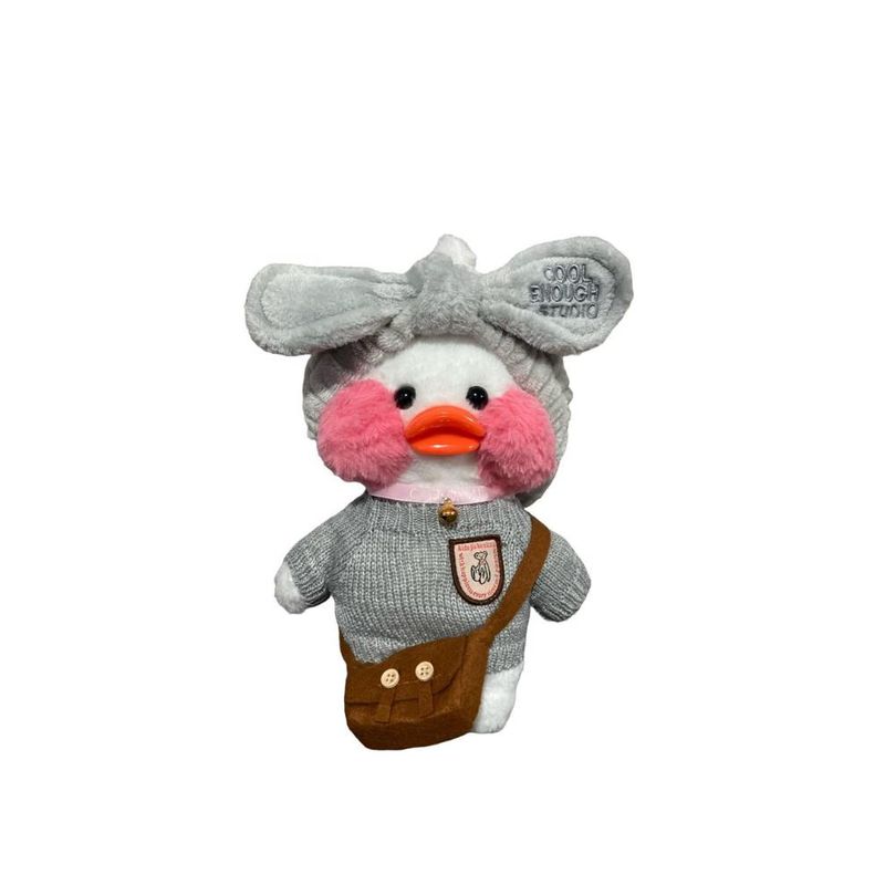 GENERICO - PELUCHE PATITO LALAFANFAN CHALECO GRIS