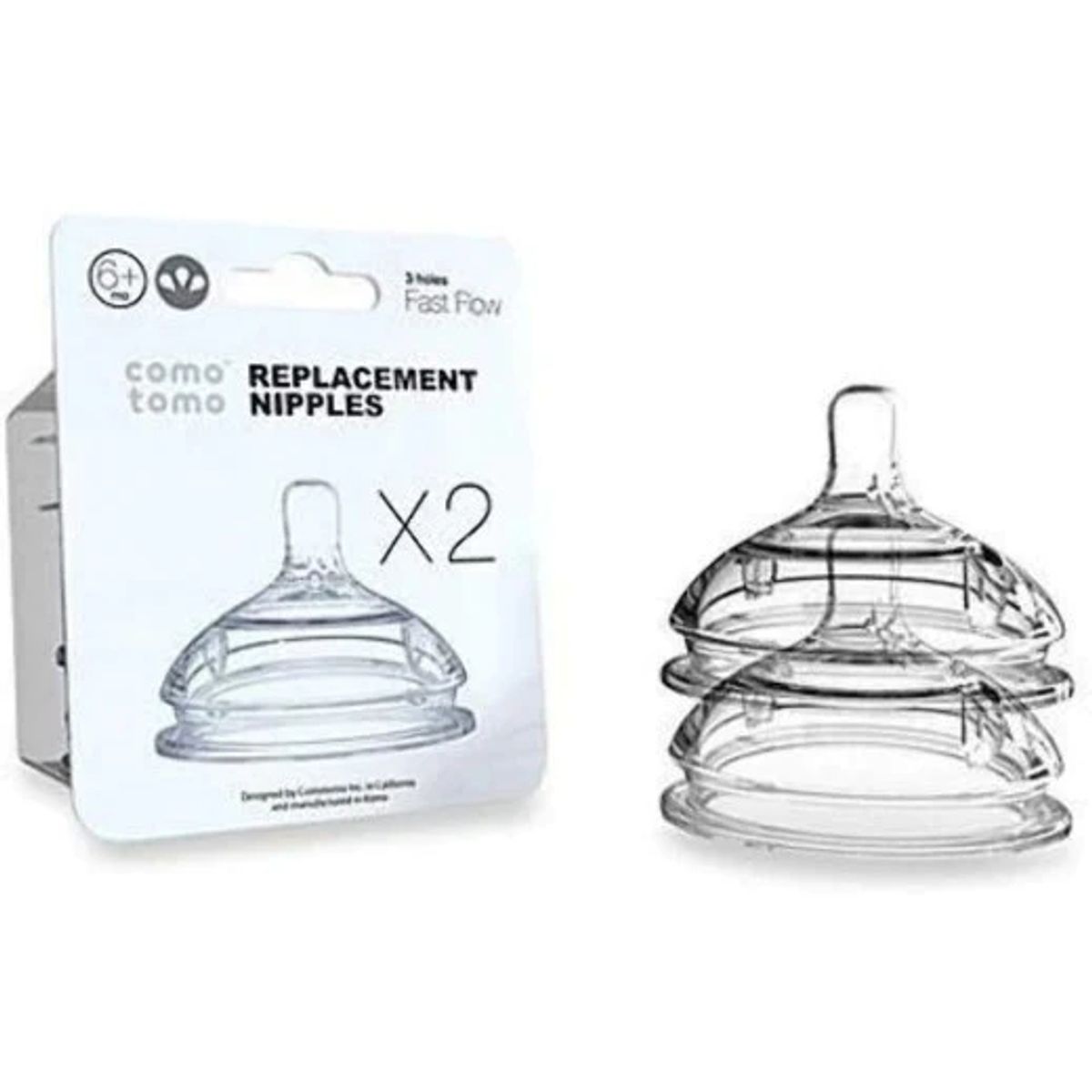 COMOTOMO - Chupete Repuesto Flujo Rapido Como Tomo.