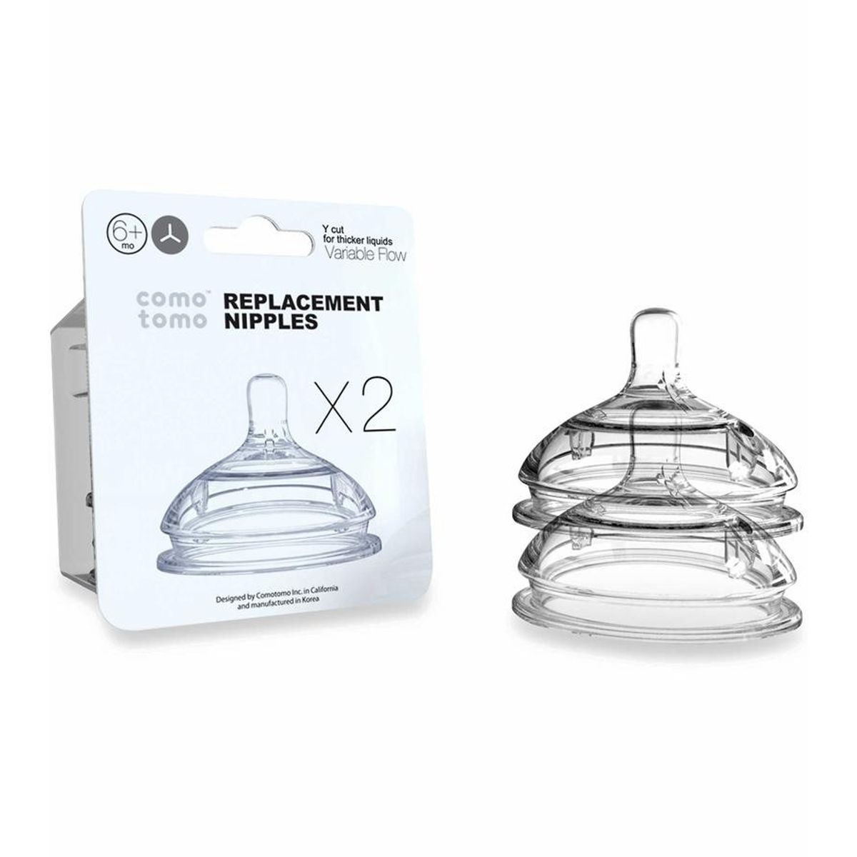 COMOTOMO - Chupete Repuesto Flujo Variable Como Tomo