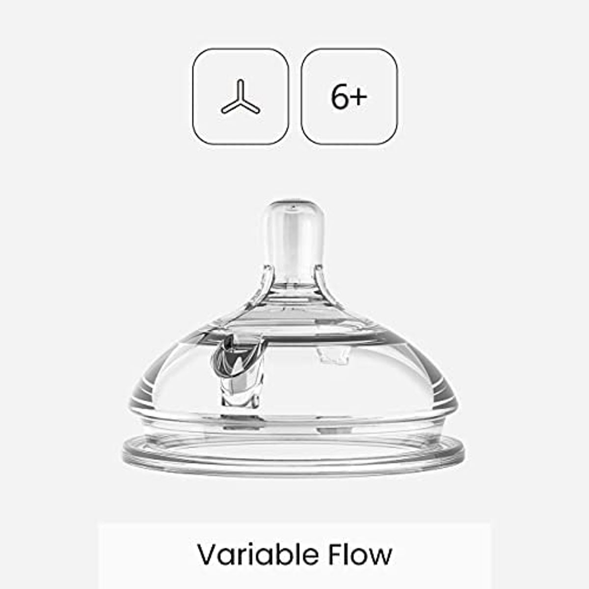 COMOTOMO - Chupete Repuesto Flujo Variable Como Tomo