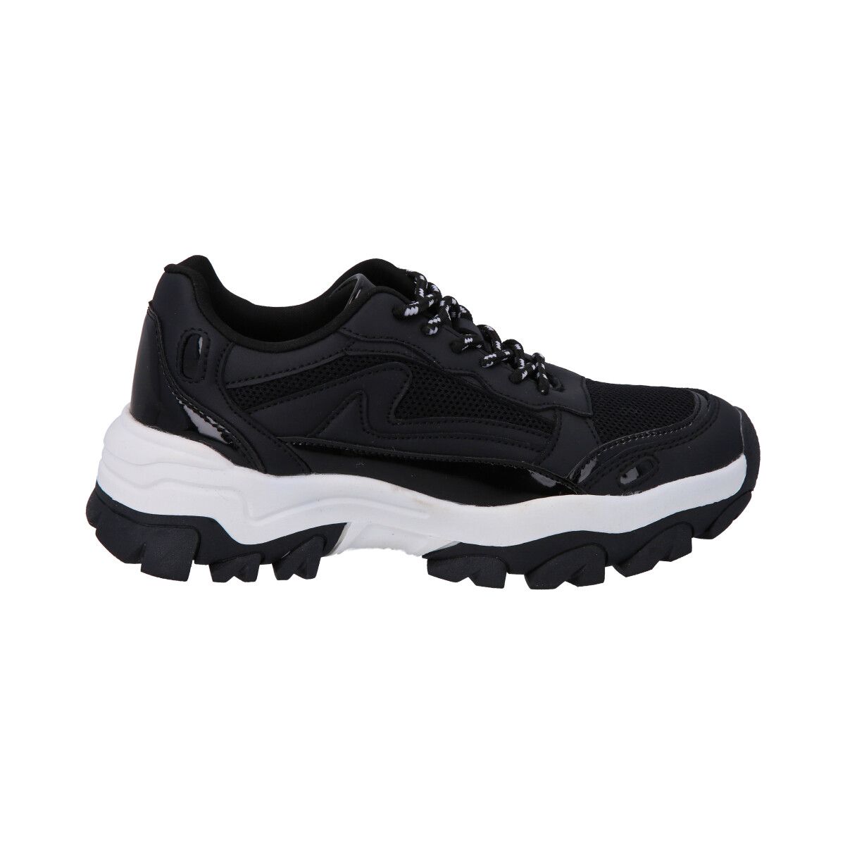 POLICE - Zapatilla Urbana Mujer Negro Letti II Police