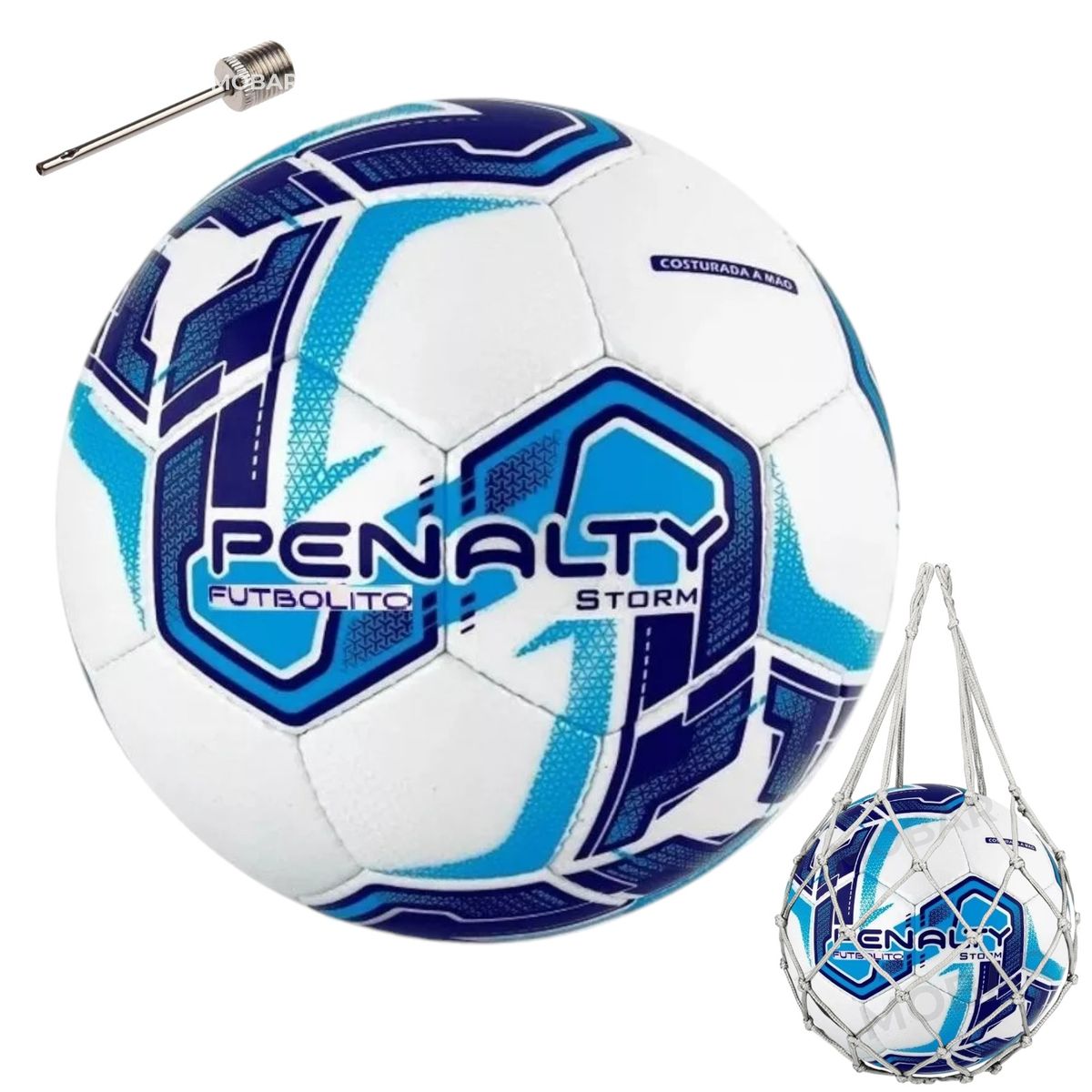 PENALTY - Balon Futbolito Futbol 7 Penalty Storm Bote Medio Azul