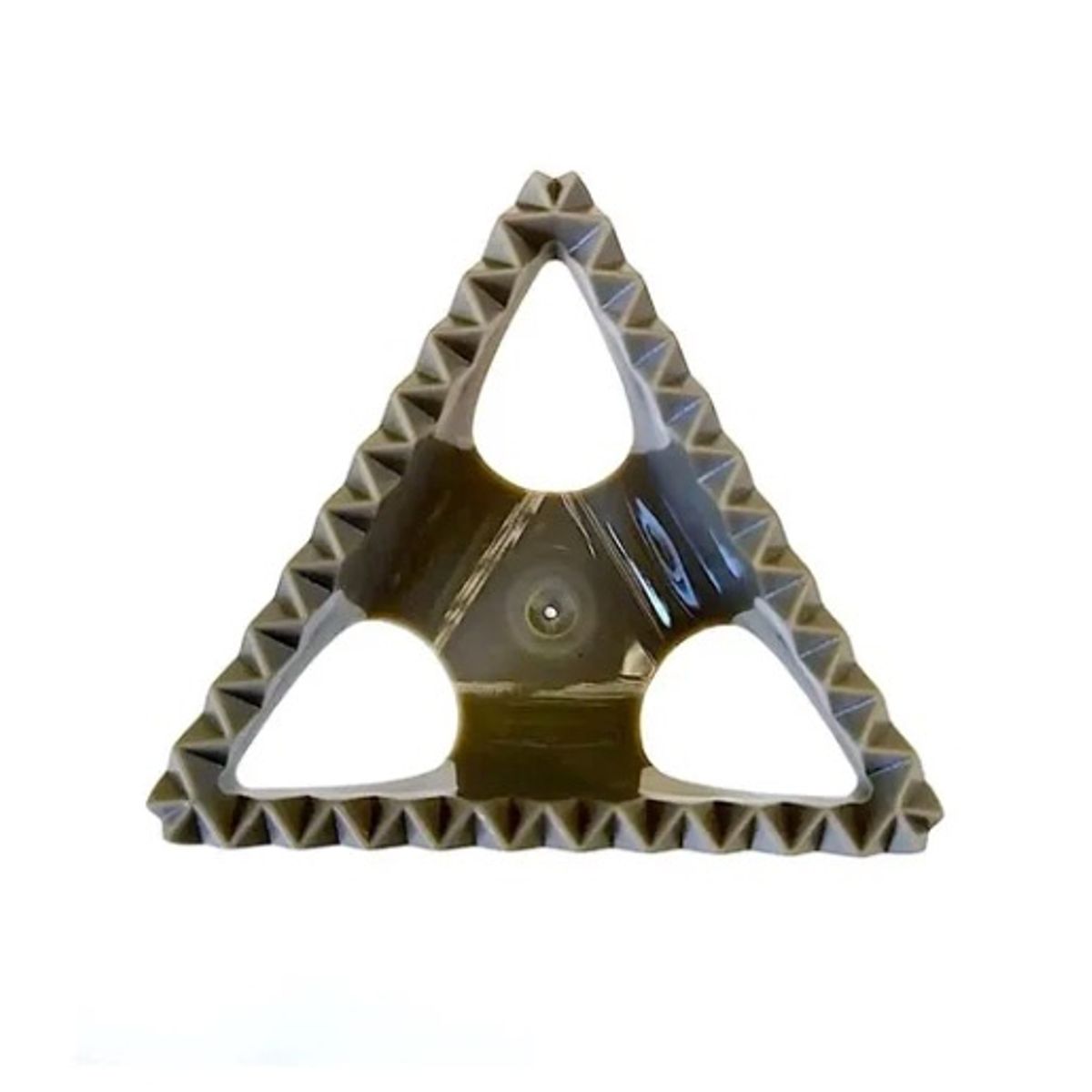 GENERICO - Cortador Plástico Con Mango Para Masa De Galletas - Triángulo