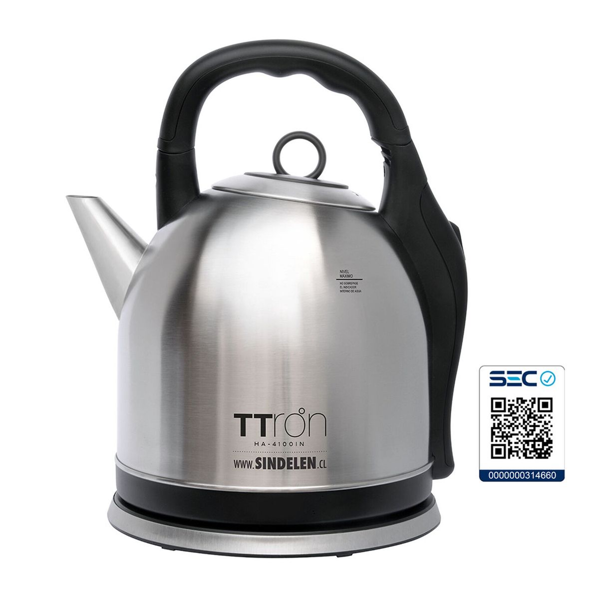 SINDELEN - Hervidor De Agua Sindelen HA-4100IN 4 Lt 2000w Acero Inox