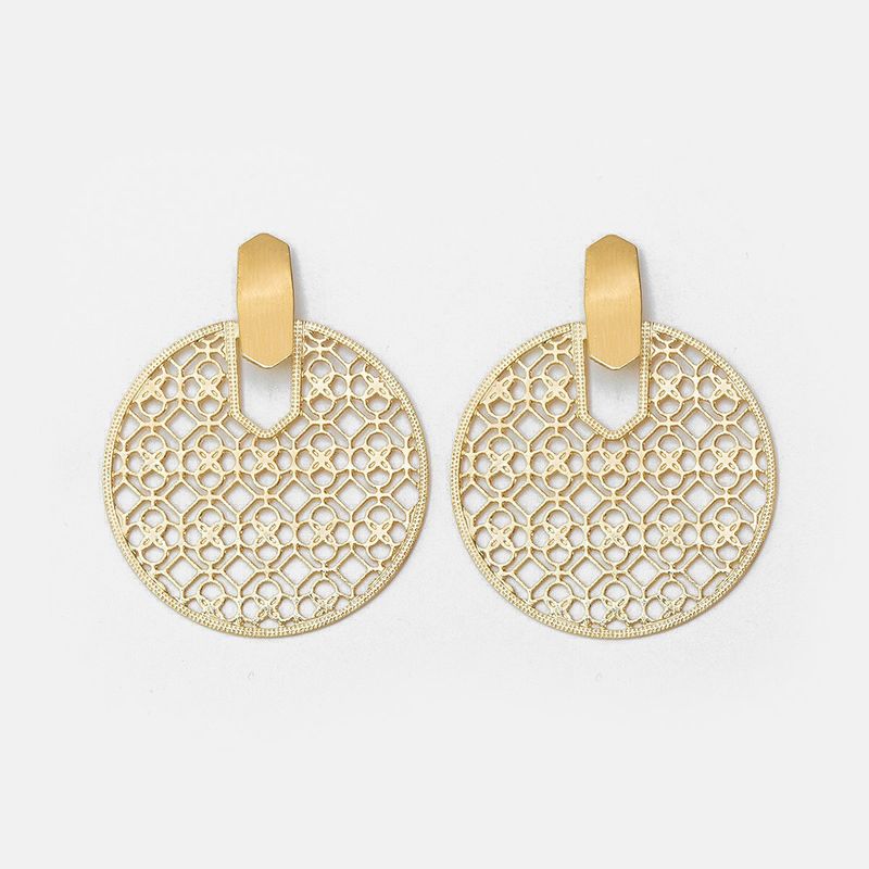 PSK JOYAS - Aro Mujer Enchape Oro 18 Kt Pskjoyas Mandala Kendra