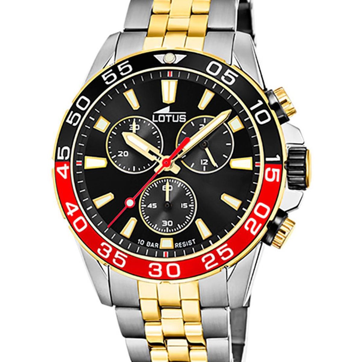 LOTUS - Reloj 18767/4 Lotus Negro Hombre Crono Deportivo