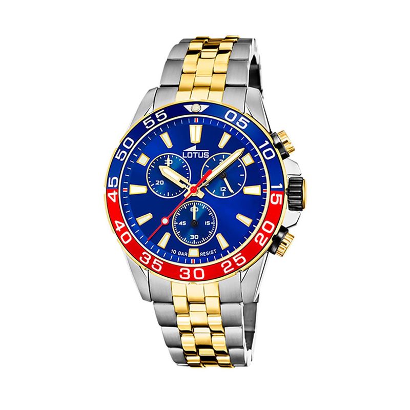 LOTUS - Reloj 18767/3 Lotus Azul Hombre Crono Deportivo