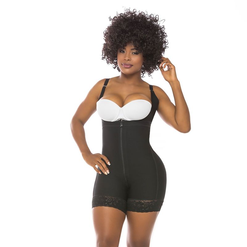 FAJAS SALOME - Faja Colombiana Moldeadora Short Espalda Alta 216 Fajas Salome
