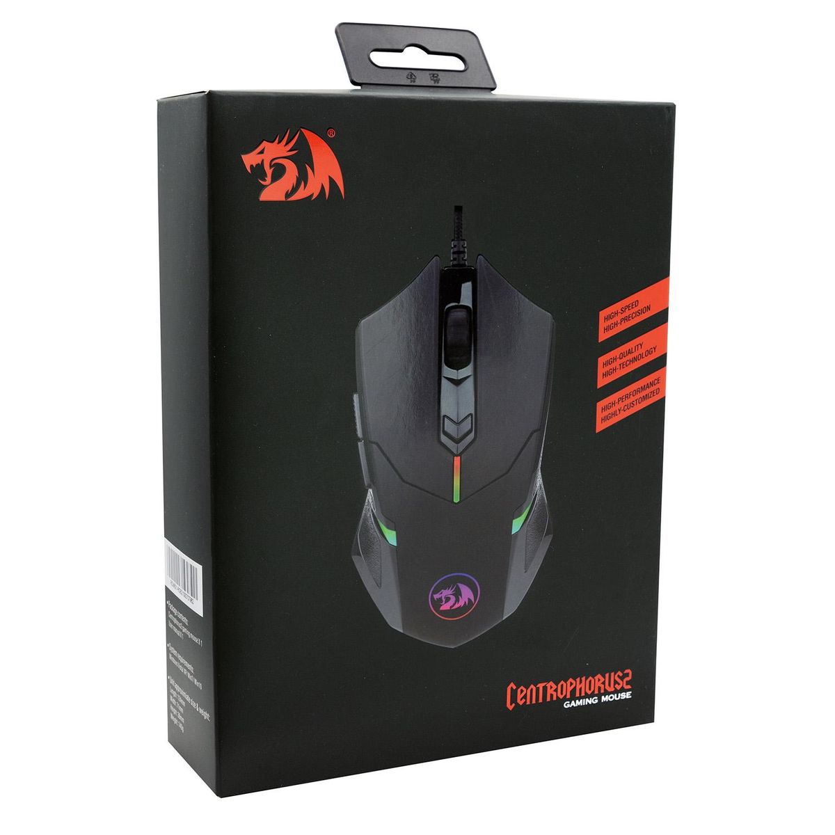 REDRAGON - MOUSE ALAMBRICO GAMER CENTROPHORUS M601-3