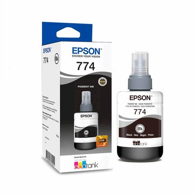 Epson Tinta Genuina T 774 Negra M100 M105 M205 L655 L1455