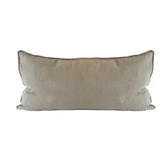 NATURALINO - Cojín Mayo 45x100 Lino Grueso Beige