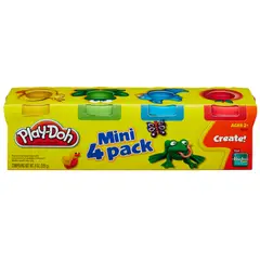PLAY DOH - MASA MINI PACK 4 UNID BÁSICOS