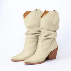 MOSSA - Bota Mujer Glov Crema