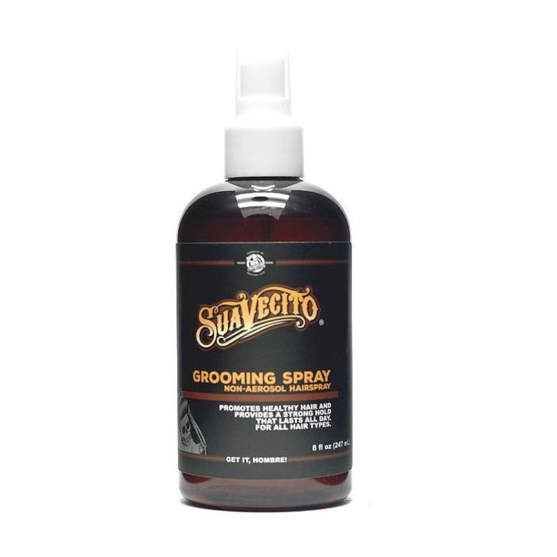 SUAVECITO - Suavecito Pomade® Grooming Spray Fijador Liquido Hombre 4oz SUAVECITO