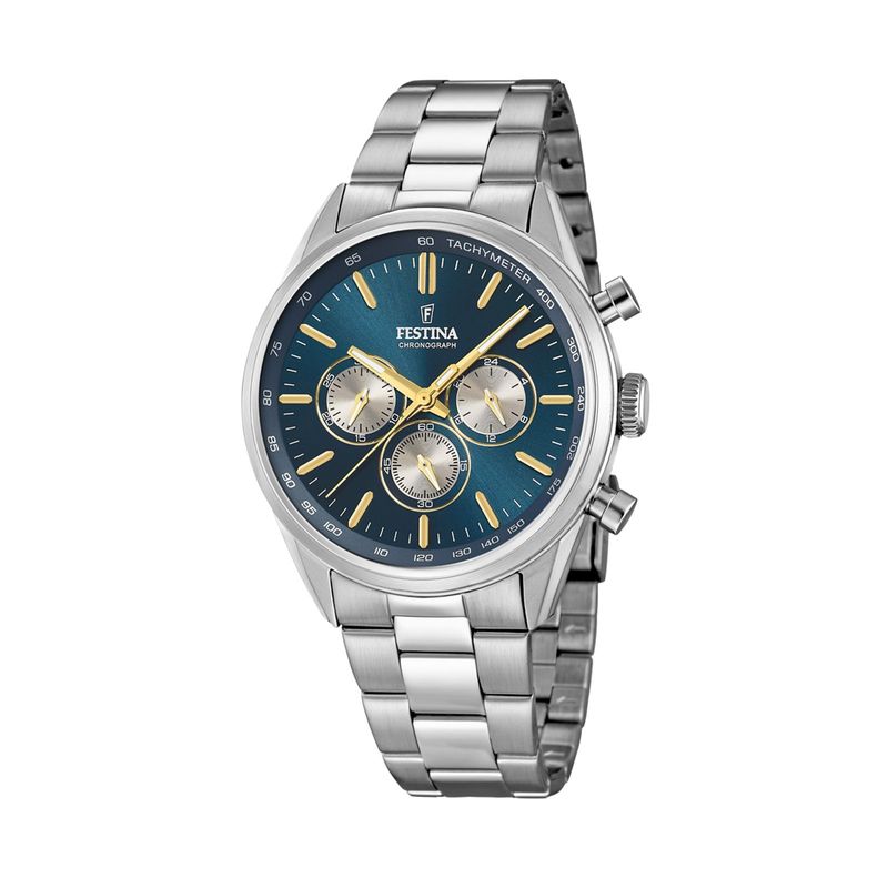 FESTINA - Reloj F16820/C Festina Azul Hombre Timeless Chronograph