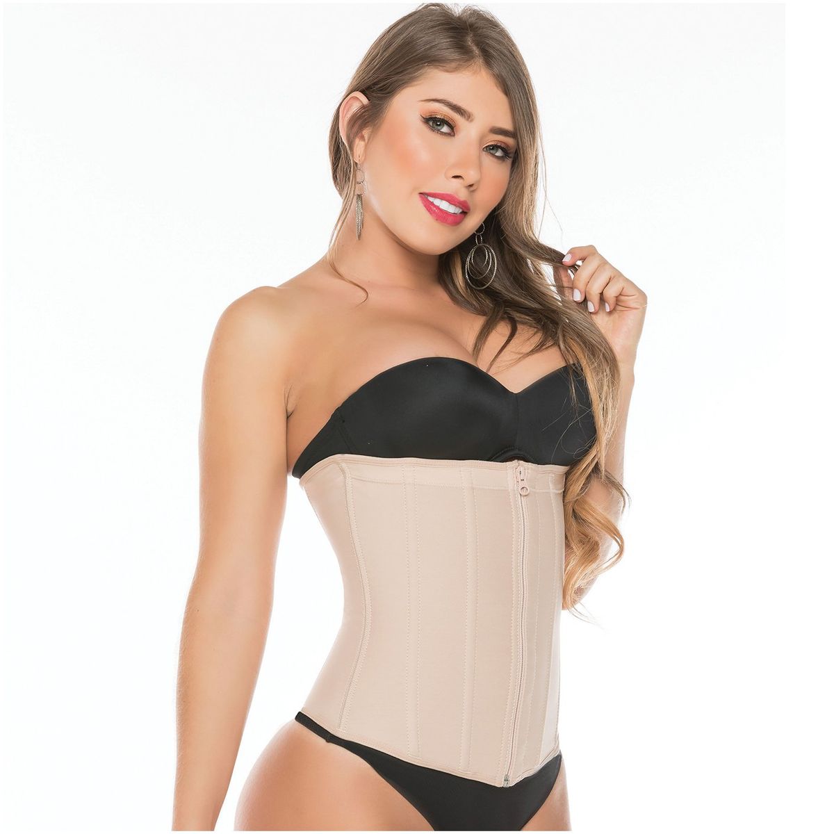FAJAS SALOME - Faja Colombiana Cinturilla Moldeador Con Cierre 315-1 Fajas Salome