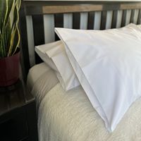 Par Fundas Almohada 50X70 Blanca Lisa