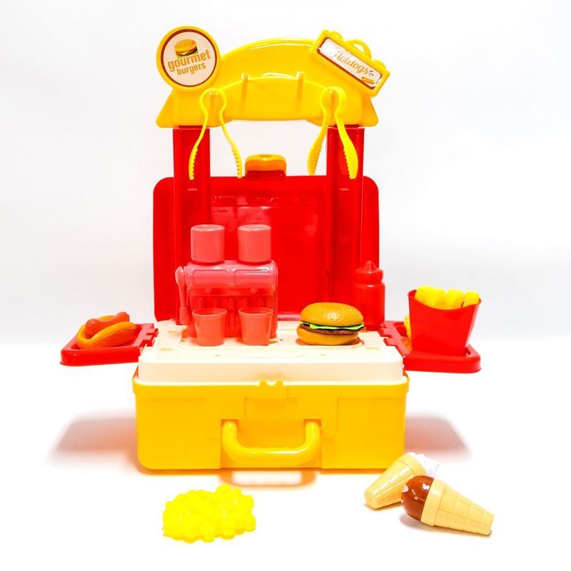 GALILEO - HAMBURGUESAS GOURMET - MALETIN DE JUEGO 3 EN 1