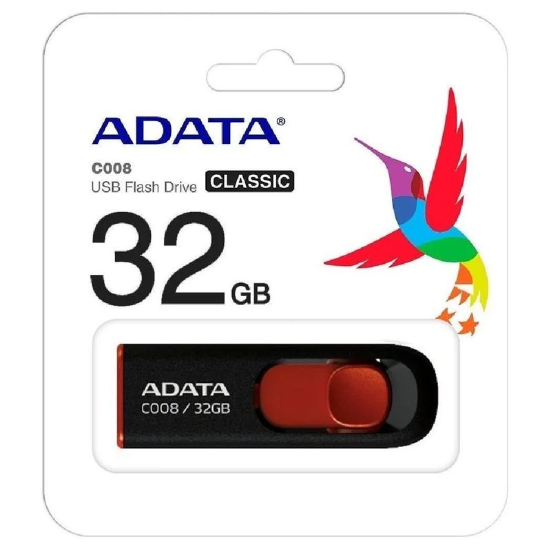 ADATA - Pendrive 32GB USB 2.0 C008 Adata -Crazygames