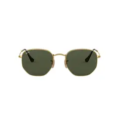 RAY BAN - Lentes de Sol Hexagonal Dorado