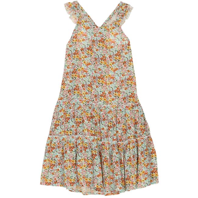 HUSH PUPPIES - Vestido Niña Estampado Amarillo HUSH PUPPIES