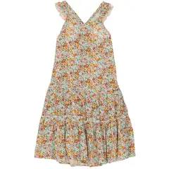 HUSH PUPPIES - Vestido Niña Estampado Amarillo
