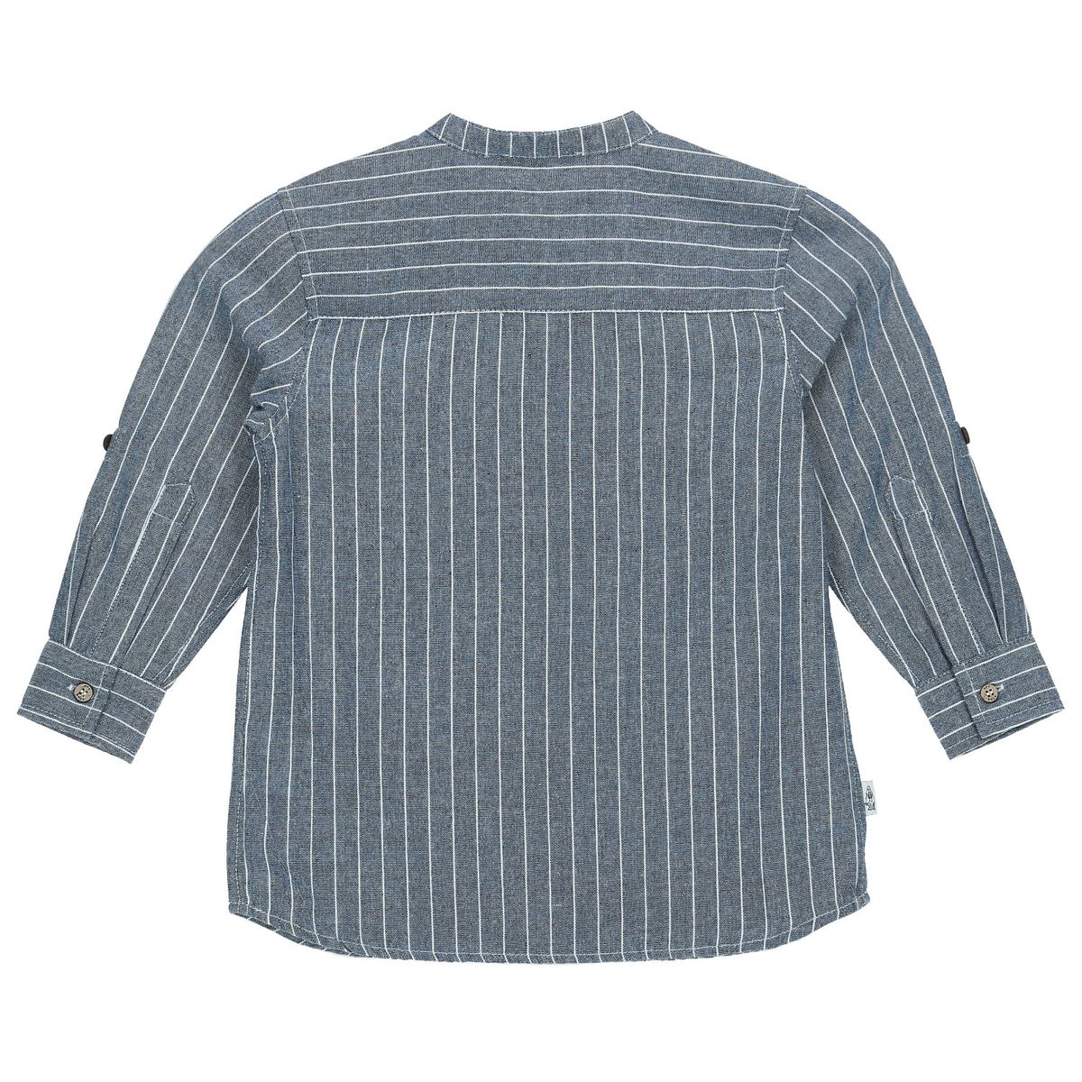 HUSH PUPPIES - Camisa M/L Niño Melange Celeste HUSH PUPPIES