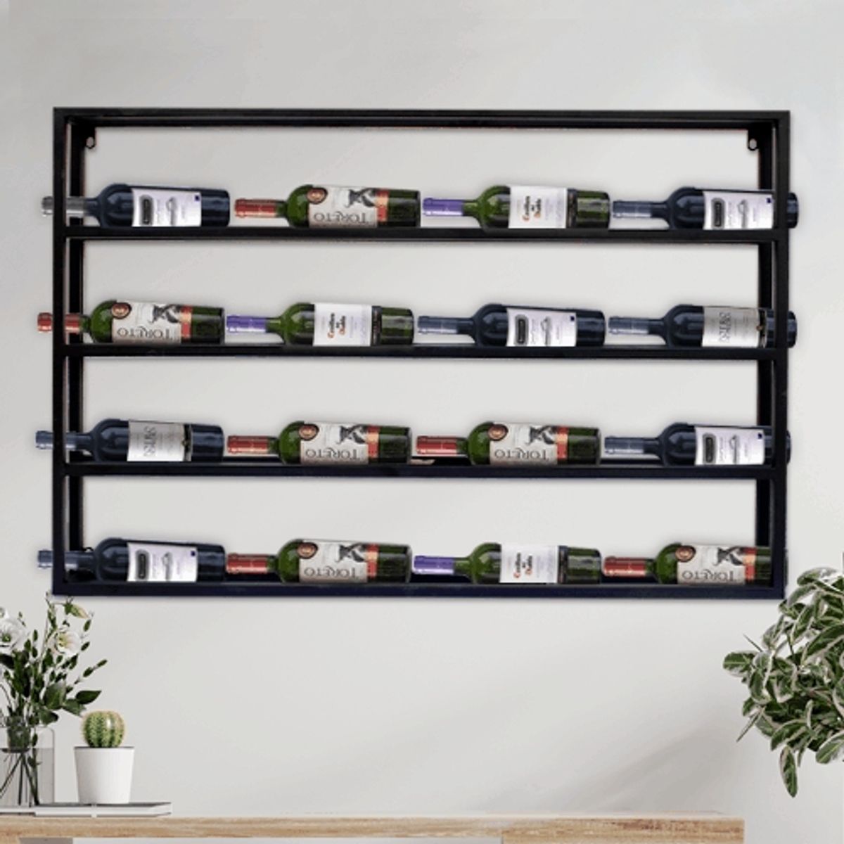 GENERICO - BAR CAVA VINOS MURAL O ESTANTE PARA VINOS