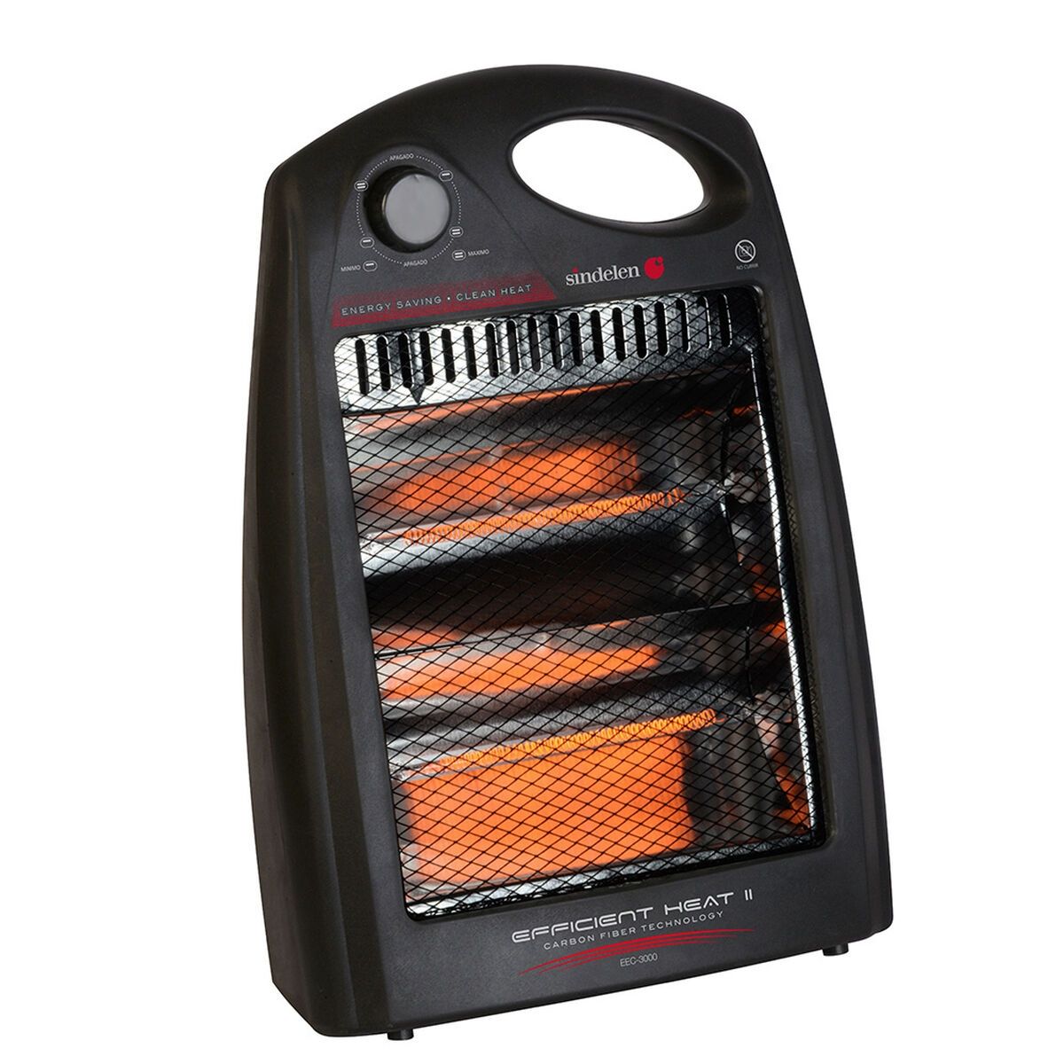 SINDELEN - Calefactor Electrico Estufa Convector Infrarrojo Sindelen EEC-3000NG