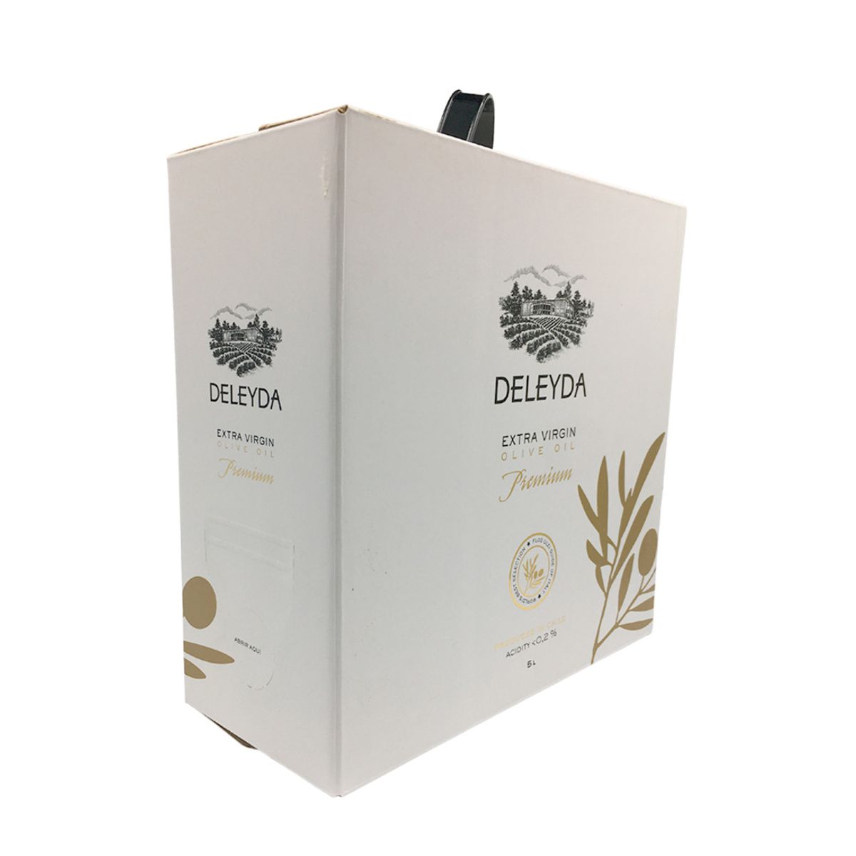 DELEYDA - Aceite de Oliva Bag in Box Premium 5 litros Deleyda