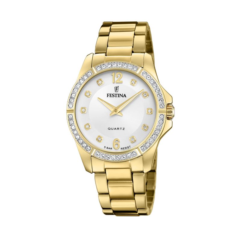 FESTINA - Reloj F20596/1 Festina Plateado Mujer Mademoiselle