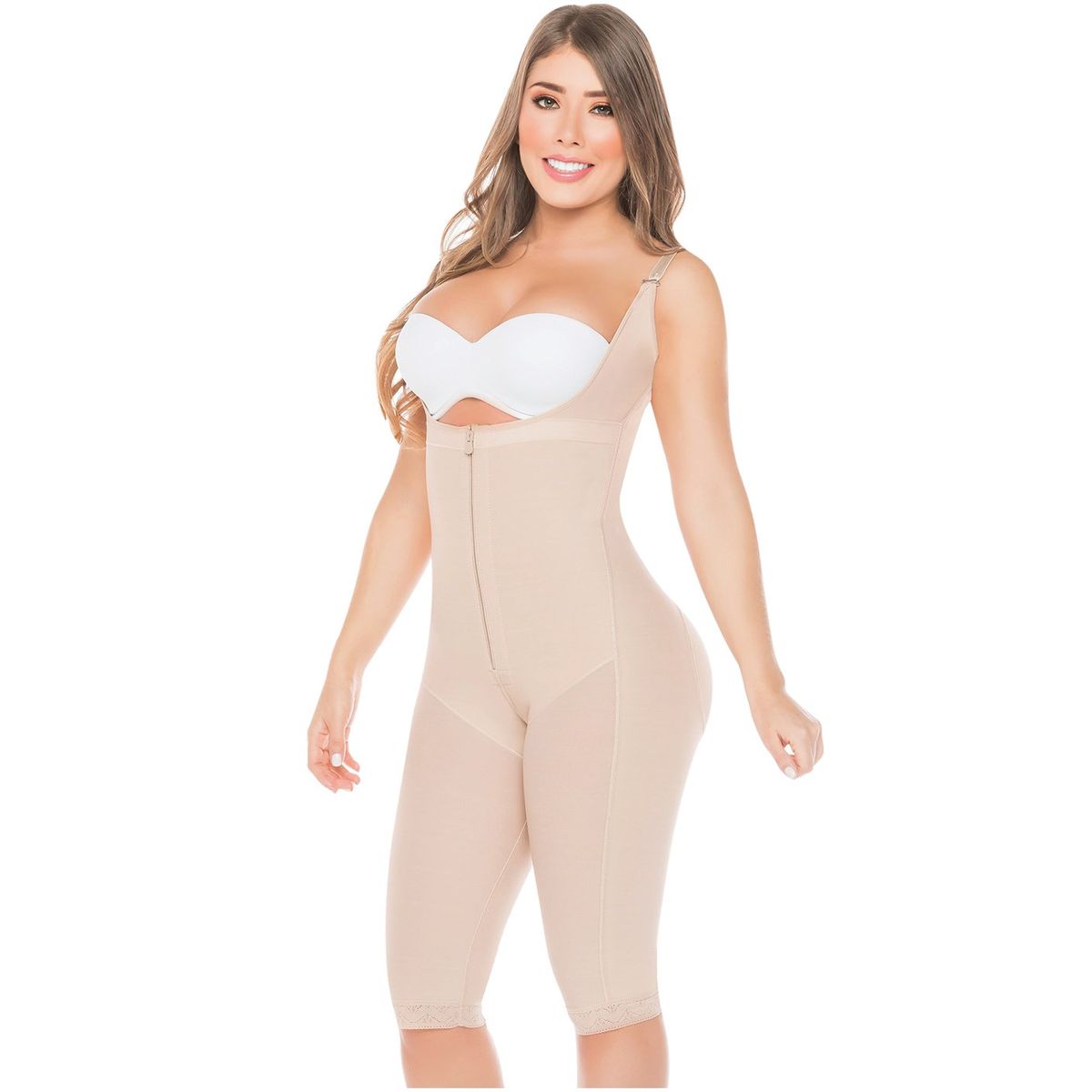 FAJAS SALOME - Faja Colombiana Moldeadora Y Levantacola Straple 516 Fajas Salome