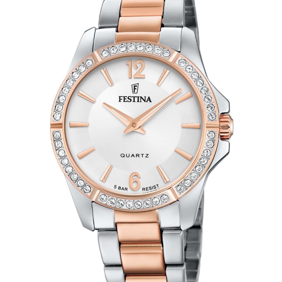 FESTINA - Reloj F20595/1 Festina Plateado Mujer Mademoiselle